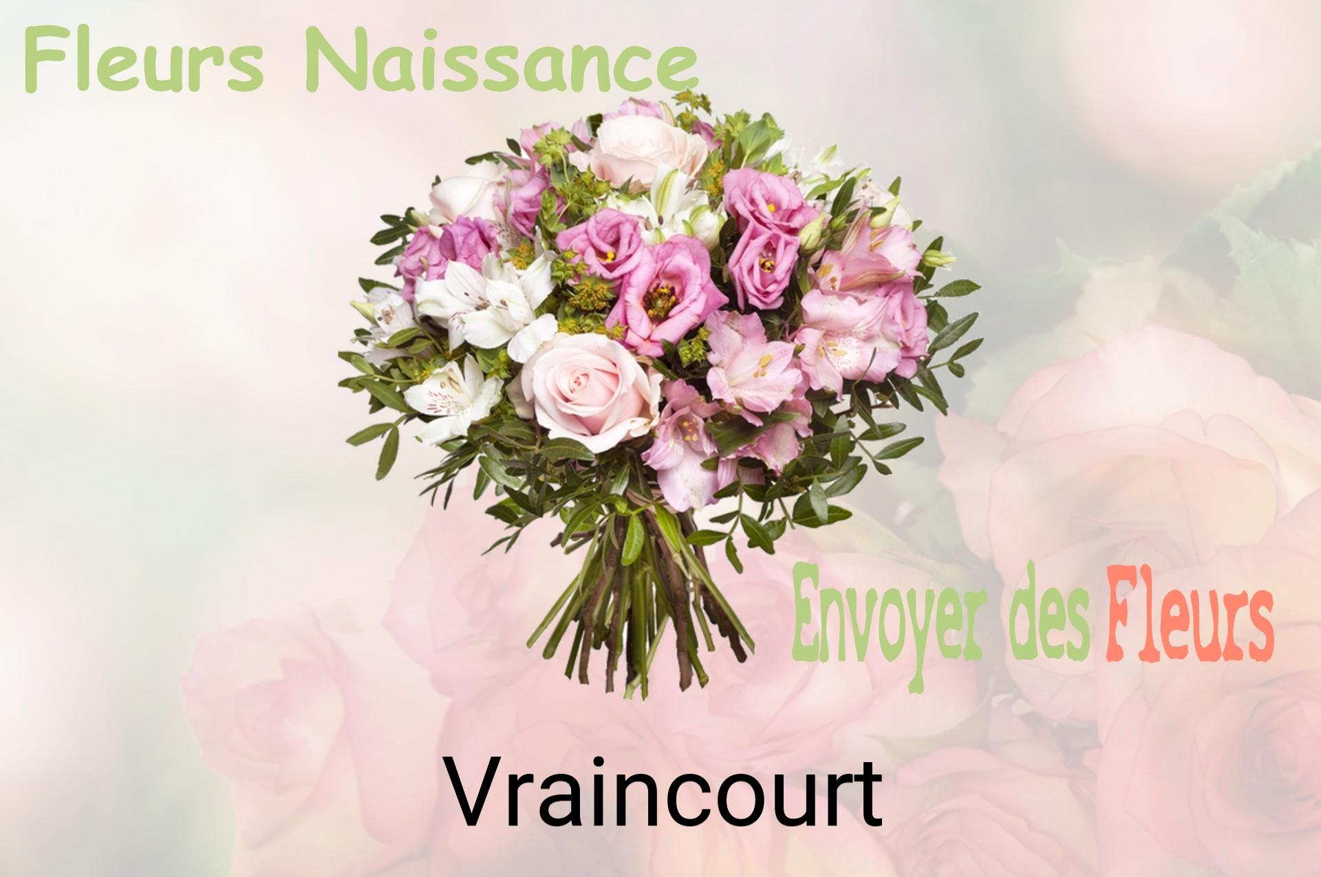 Bouquet de fleurs de naissance livré à Vraincourt